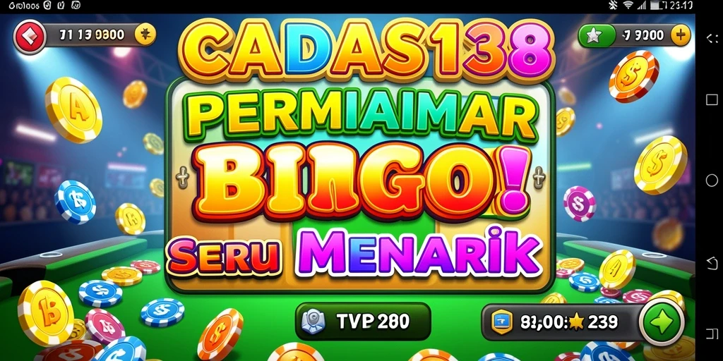 Gameplay seru dan menarik dalam CADAS138 Bingo.