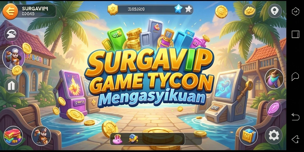 Tampilan gameplay SERU dari SURGAVIP yang menantang.