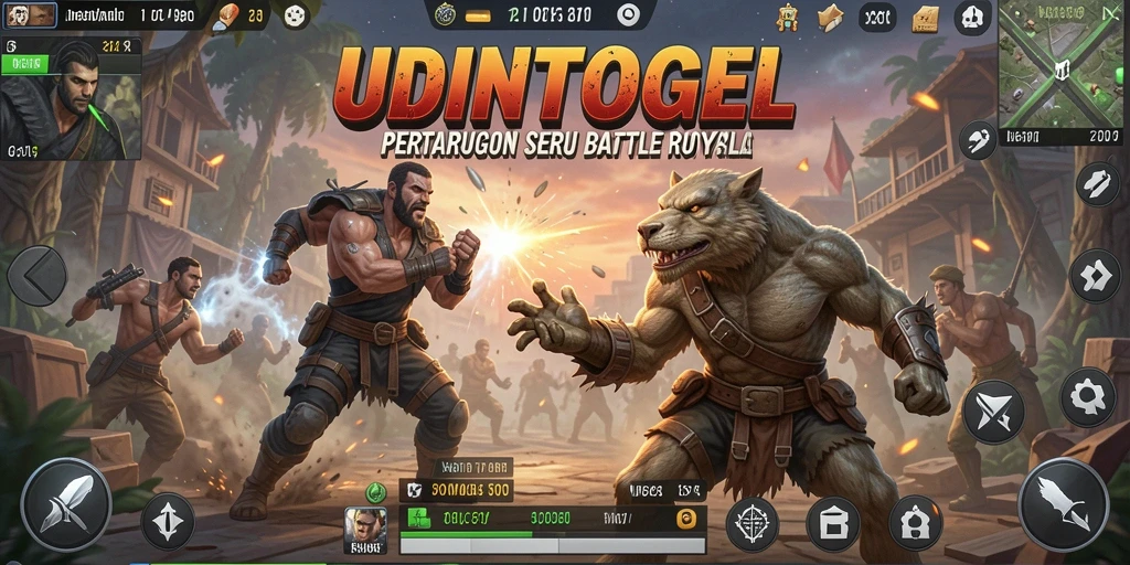Gameplay mendebarkan dalam pertarungan Battle Royale