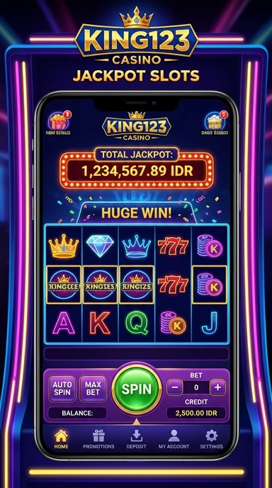 Proses unduh yang cepat dan aman melalui king123.